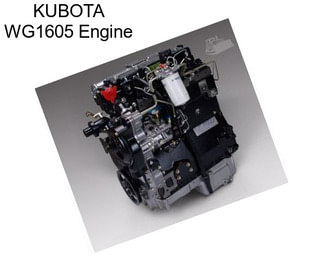 KUBOTA WG1605 Engine