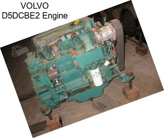 VOLVO D5DCBE2 Engine