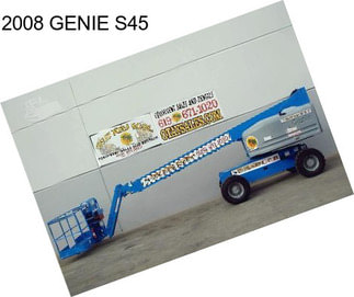 2008 GENIE S45