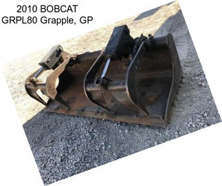 2010 BOBCAT GRPL80 Grapple, GP