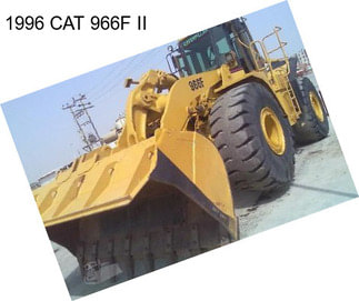 1996 CAT 966F II