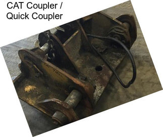 CAT Coupler / Quick Coupler