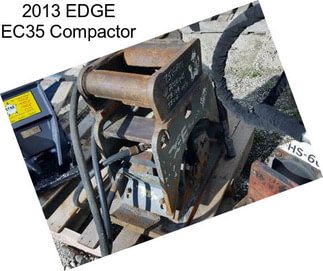 2013 EDGE EC35 Compactor