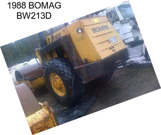 1988 BOMAG BW213D