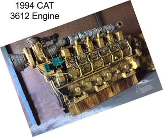 1994 CAT 3612 Engine