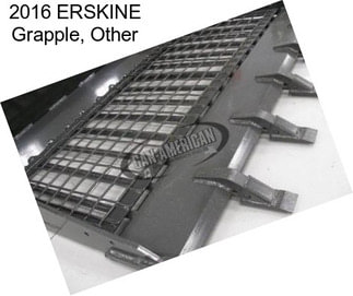 2016 ERSKINE Grapple, Other