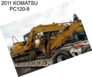 2011 KOMATSU PC120-8