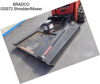 BRADCO GSS72 Shredder/Mower