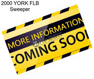 2000 YORK FLB Sweeper