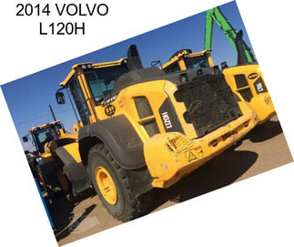 2014 VOLVO L120H