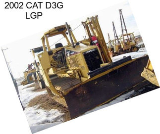 2002 CAT D3G LGP