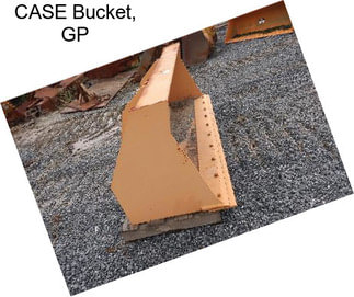 CASE Bucket, GP