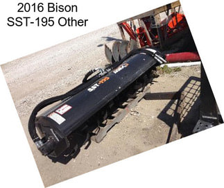 2016 Bison SST-195 Other