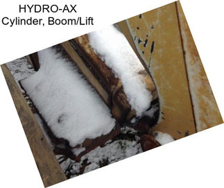 HYDRO-AX Cylinder, Boom/Lift