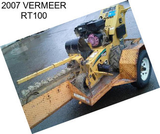 2007 VERMEER RT100