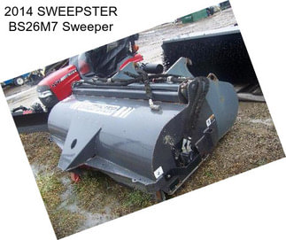 2014 SWEEPSTER BS26M7 Sweeper