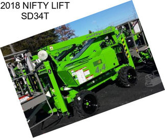 2018 NIFTY LIFT SD34T