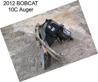 2012 BOBCAT 10C Auger