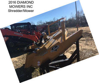 2016 DIAMOND MOWERS INC Shredder/Mower