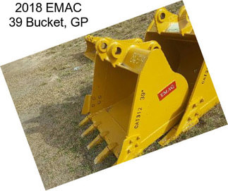 2018 EMAC 39 Bucket, GP