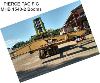 PIERCE PACIFIC MHB 1540-2 Booms