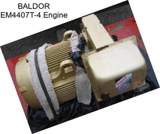 BALDOR EM4407T-4 Engine