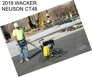 2018 WACKER NEUSON CT48