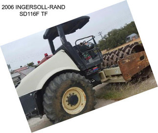 2006 INGERSOLL-RAND SD116F TF