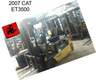 2007 CAT ET3500