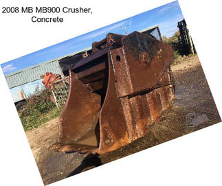 2008 MB MB900 Crusher, Concrete