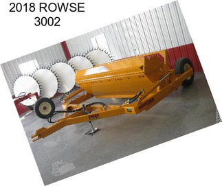 2018 ROWSE 3002