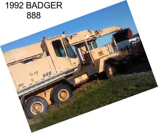 1992 BADGER 888