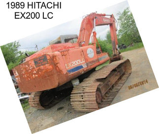 1989 HITACHI EX200 LC