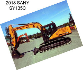 2018 SANY SY135C