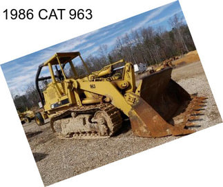 1986 CAT 963