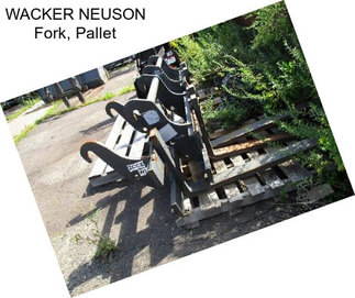 WACKER NEUSON Fork, Pallet