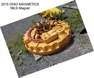 2015 OHIO MAGNETICS 58LS Magnet