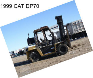 1999 CAT DP70