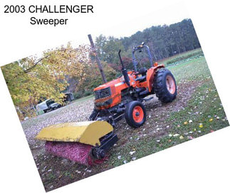 2003 CHALLENGER Sweeper