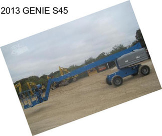 2013 GENIE S45