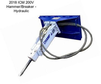 2018 ICM 200V Hammer/Breaker - Hydraulic