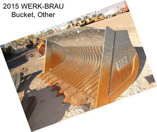 2015 WERK-BRAU Bucket, Other