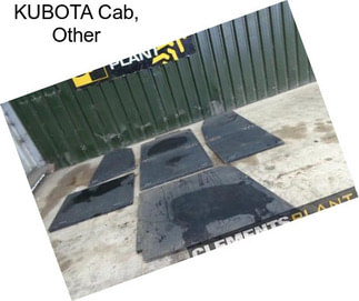 KUBOTA Cab, Other