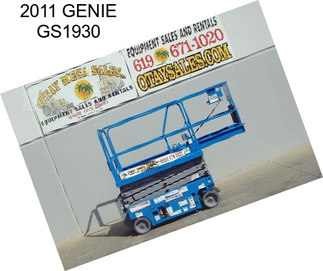 2011 GENIE GS1930