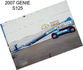 2007 GENIE S125