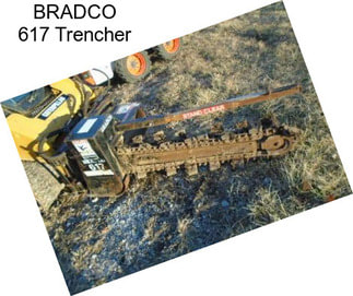 BRADCO 617 Trencher