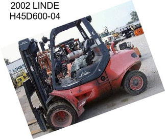 2002 LINDE H45D600-04