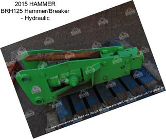 2015 HAMMER BRH125 Hammer/Breaker - Hydraulic