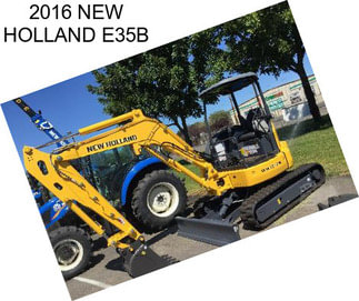 2016 NEW HOLLAND E35B