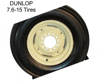 DUNLOP 7.6-15 Tires